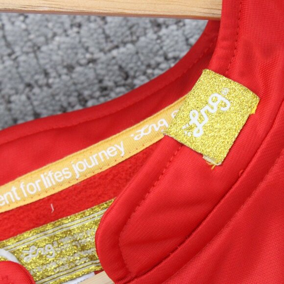 Vintage LRG Lifted Research Group Imperial Jacket Mens 3XL Red Full Zip Rare - Picture 7 of 12